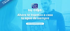 Aguas Danone empieza a repartir agua mineral a domicilio