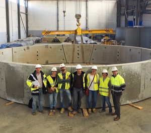 Sorigué fabrica las dovelas para el nuevo acceso al aeropuerto de Barcelona