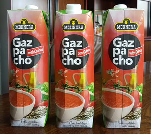 Cofrutos innova con gazpacho con quinoa para celiacos