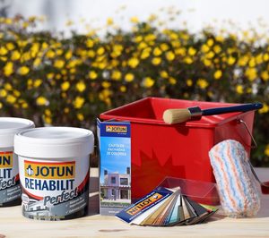 Jotun presenta su pintura de fachadas Rehabilit Perfect