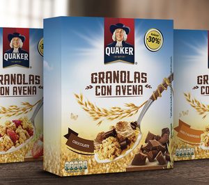Quaker presenta granolas con avena