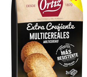 Bimbo reformula el pan tostado Ortiz