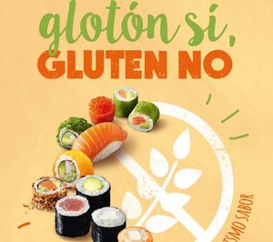 Sushi Daily libera de gluten casi toda la oferta de sus quioscos de Madrid