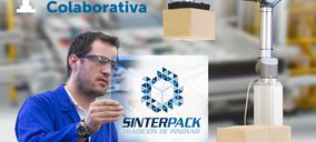 Sinterpack presenta en sociedad su célula colaborativa de paletizado