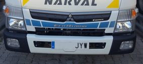 Narval incorpora camiones híbridos para reparto urbano
