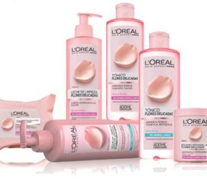 LOréal Paris lanza una nueva línea de demaquillantes, Flores Delicadas