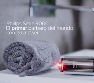 Philips, nuevo barbero Serie 9000 con guía láser
