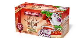 Pompadour presenta postres famosos en formato infusión