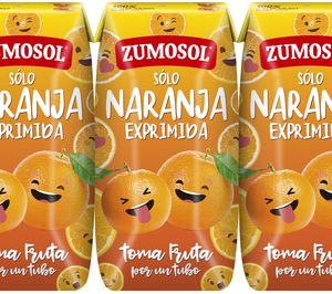 Zumosol presenta zumos exprimidos para el consumidor infantil