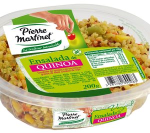 Pierre Martinet presenta una ensalada de quinoa sin gluten