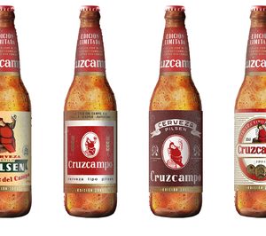 Cruzcampo lanza 120 M de botellas de colección antes de cambiar su imagen