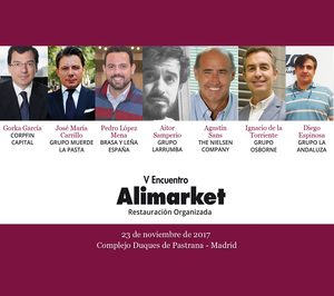 V Encuentro Alimarket Restauración Organizada: El cambio continuo