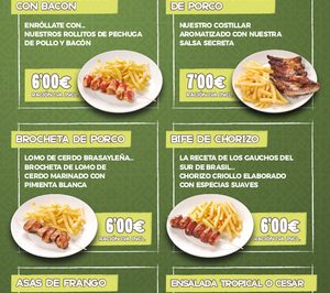 Brasa y Leña incorpora las raciones a su oferta