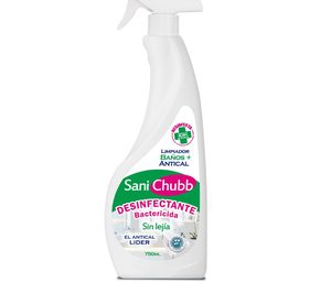 Chubb lanza el desinfectante SaniChubb para la limpieza de baños