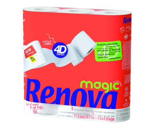 Renova amplía su producción de bobinas de papel y lanza Magic