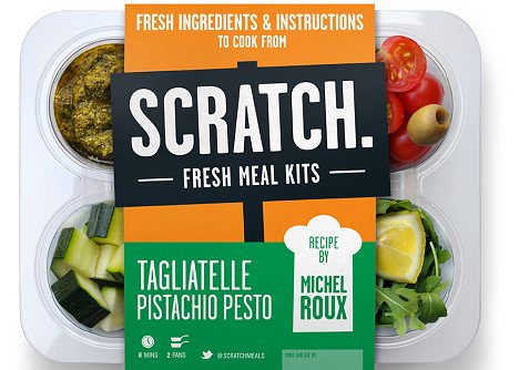 Scratch ofrece kits para elaborar una receta