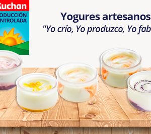 Auchan, yogures bajo su marca de calidad Producción Controlada