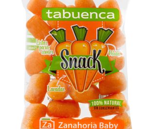 Tabuenca apuesta por los snacks de zanahoria