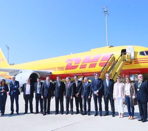 DHL inaugura su nave ampliada en el aeropuerto de Vitoria