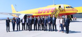 DHL inaugura su nave ampliada en el aeropuerto de Vitoria