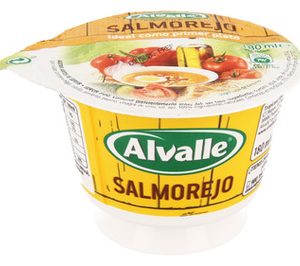 Alvalle, salmorejo en tarrinas de 18 cl