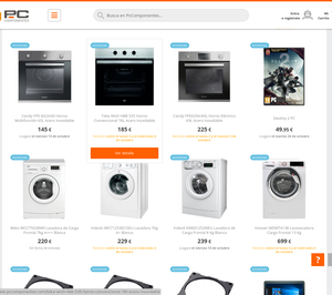 PcComponentes inicia la venta de electrodomésticos de gama blanca