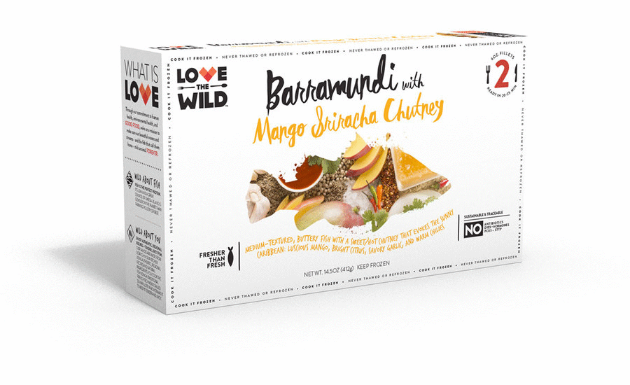 Pescado congelado sostenible de la startup norteamericana LoveTheWild.