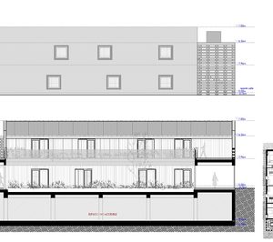 El explotador de un albergue en Muxía construye un hotel en Finisterre