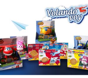 Arluy, de promoción con “Superwings”