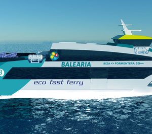 Baleària incorpora el primero de sus cuatro nuevos eco fast ferries