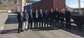 Se inicia el servicio ferroviario entre Pancorbo y el puerto de Bilbao