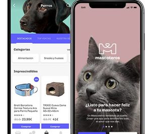 Los productos para mascotas de Mascoteros también en el móvil