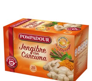 Pompadour consolida su liderazgo en el sector de tés e infusiones