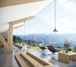 AGC presenta el acristalamiento sin marco Thermobel Scena