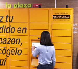 DIA y otras empresas instalan taquillas automáticas de Amazon