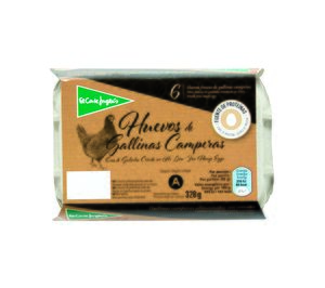 El Corte Inglés adelanta la retirada de sus huevos de gallinas en jaula
