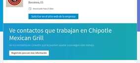 Chipotle busca director general en España