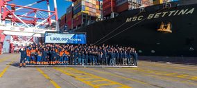 Best alcanza los 1,8 M TEU en un año