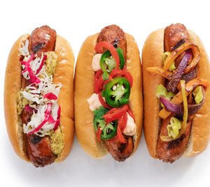 Salchichas vegetales sin soja ni gluten