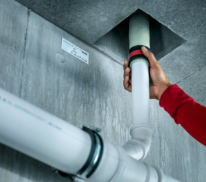 Rehau presenta el sistema insonorizado de evacuación Raupiano Plus