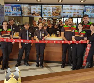 Megafood cierra el año con 76 franquicias de Burger King