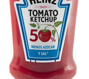 Heinz lanza un kétchup con menos sal y azúcar