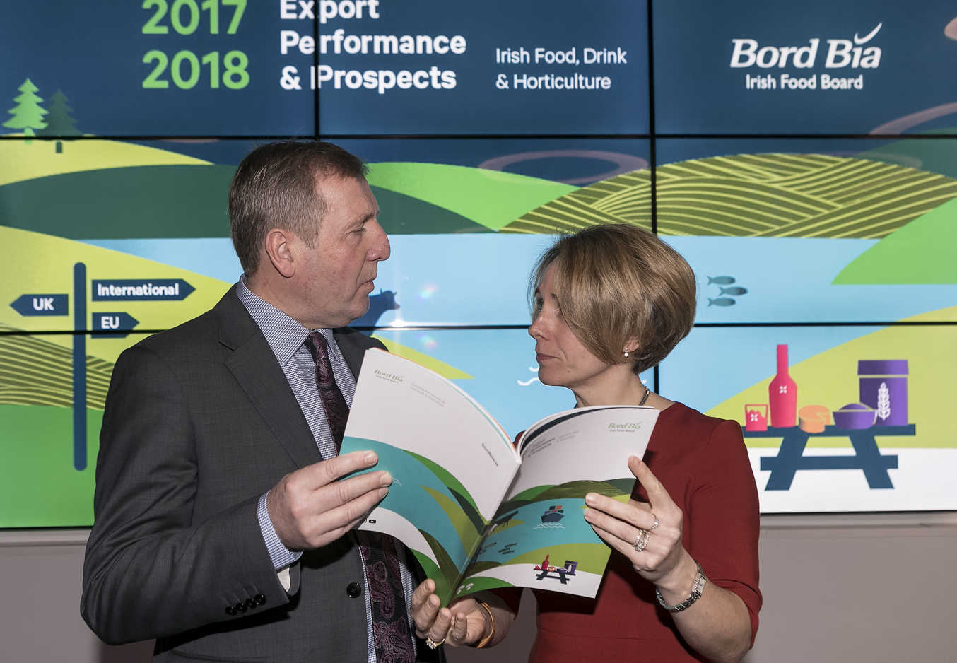 Las exportaciones de productos irlandeses alcanzan máximos historicos