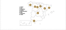 Spain Though its Wineries une a nueve grupos bodegueros