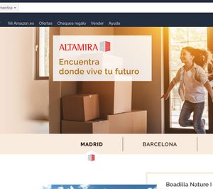 Amazon España venderá las viviendas de Altamira