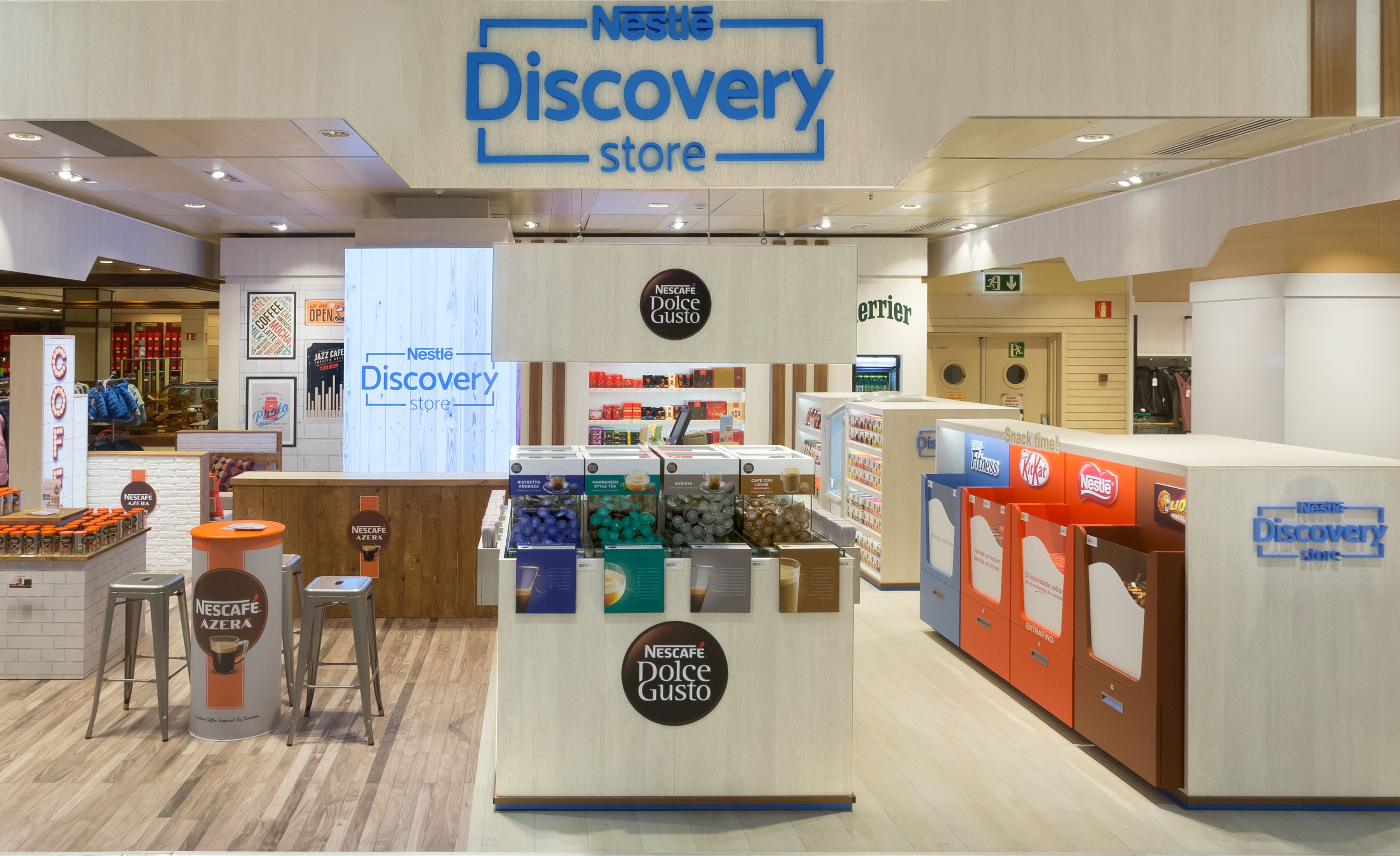 Nestlé abre su primera tienda física en España