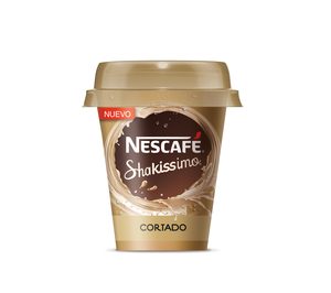 BEBIDAS ON THE GO.‘Nescafé Shakissimo Cortado’