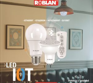 Roblan amplía su oferta de lámparas inteligentes