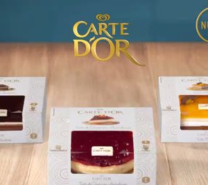 Palacios lanza tartas con la marca Carte DOr de Unilever