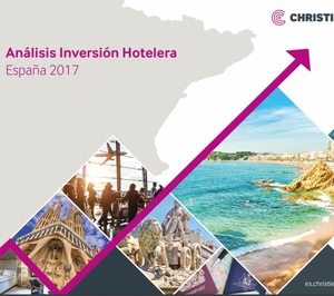 La inversión hotelera en España alcanza los 3.900 M€ en 2017
